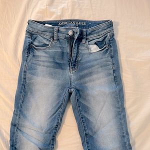 American eagle high rise jegging jeans